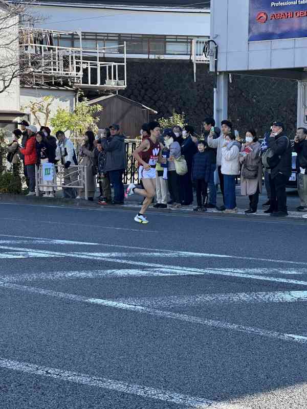 初日の出と駅伝