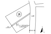 真鶴町岩・閑静な住宅地に所在する生活便良好な売地　約66坪