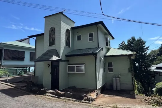 熱海自然郷・緑映える山並から大海原&初島望む日照良好温泉付中古戸建